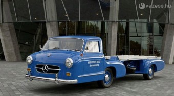 Szállítójárműveket ünnepel a Mercedes