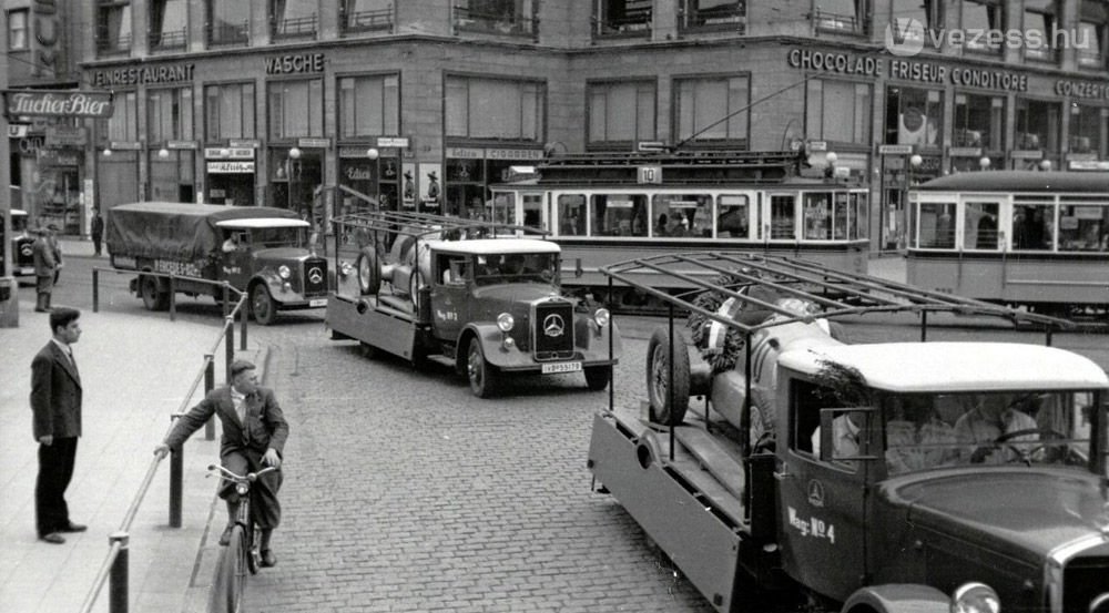 Szállítójárműveket ünnepel a Mercedes 12