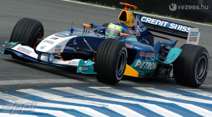 Fisichella 2004-ben a Saubernél