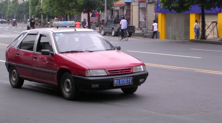 Taxiként is bevált a ZX Kínában