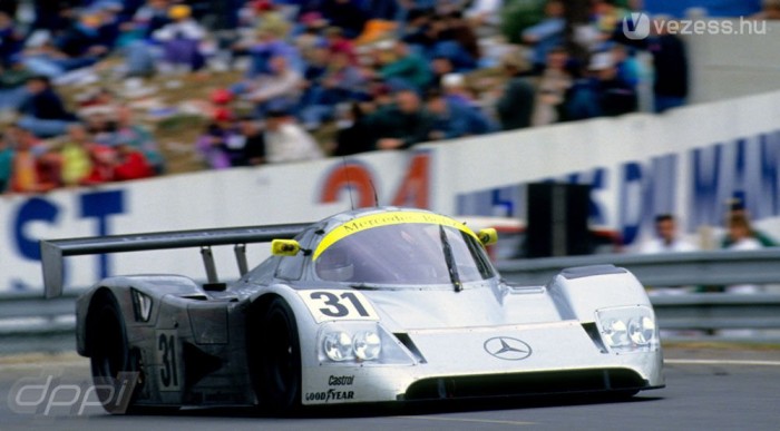 1991-ben már versenyzett a Mercedesnél