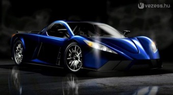 Hibrid szuperautó Dubajban - videó