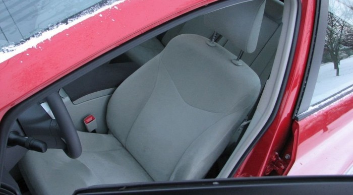 Nem fűtött, de legalább nem bőr