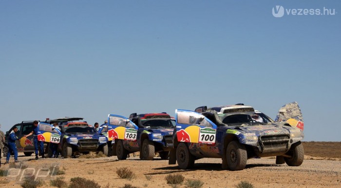 Öt gyári Race Touareg indul