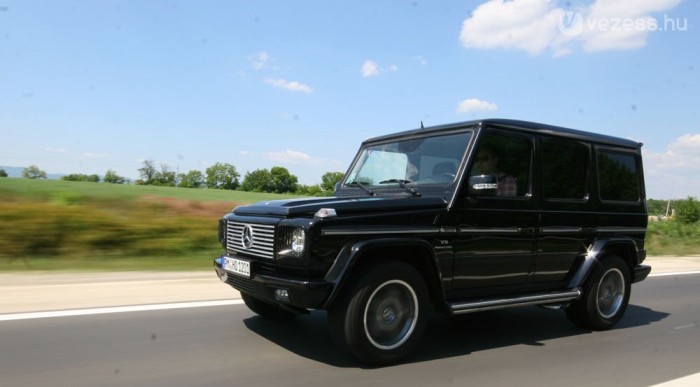 Andrásnál a G 55 AMG mindent elhomályosít, de túl környezetszennyező