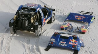 Szereléssel készül a ralibajnok a Dakarra