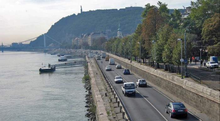 Új nevet kapnak a budapesti alsó rakpartok