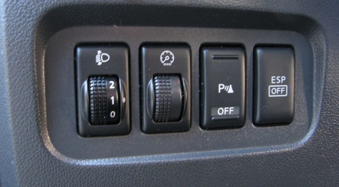 Teherautós kapcsolótömb, nem elegáns