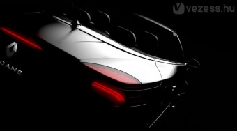 Fotó az új Mégane kabrióról
