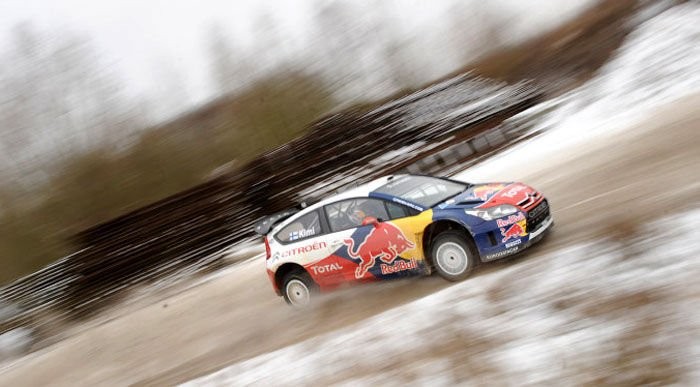 Räikkönen a hóban kavar – videó 4