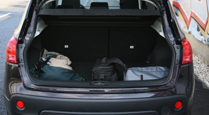 410 literes a csomagtér