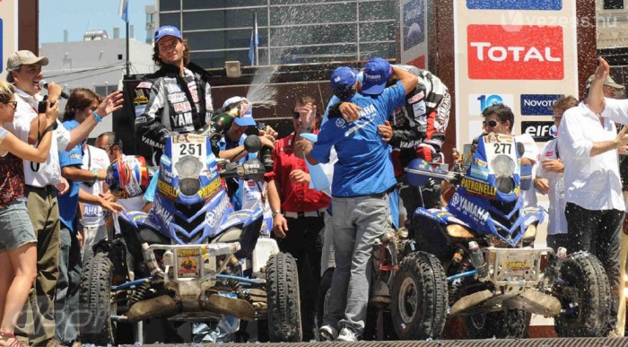 Testvérsiker a quadoknál