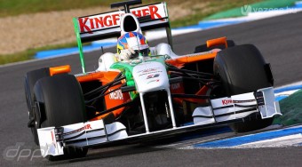 Tökéletesen felkészült a Force India