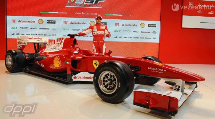 Ma és holnap Massa vezeti az F10-est