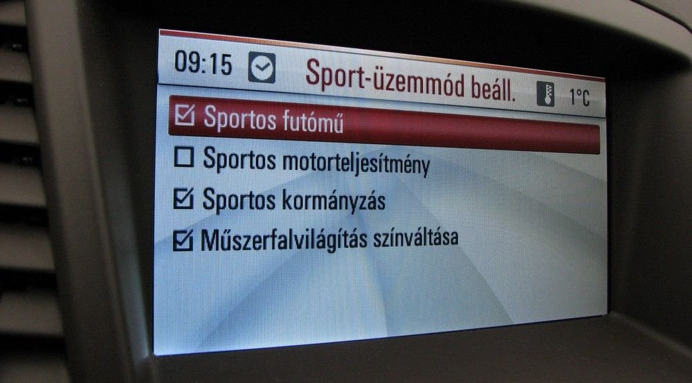 Sport mód egy takarékosságra hangolt autóban?