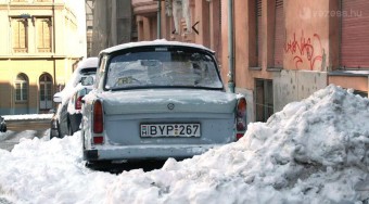 Hóhelyzet: harc a parkolóhelyekért