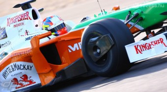 F1: Jövő kedden bemutatózik a Force India