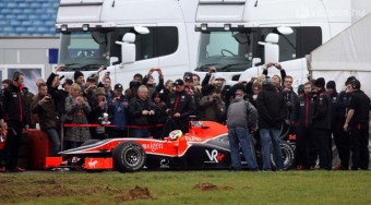F1: Pályára gördült a Virgin autója