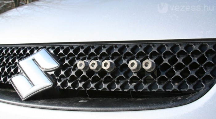 Jó helye van a kerékcsavaroknak