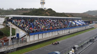 Áznak az F1-esek Jerezben