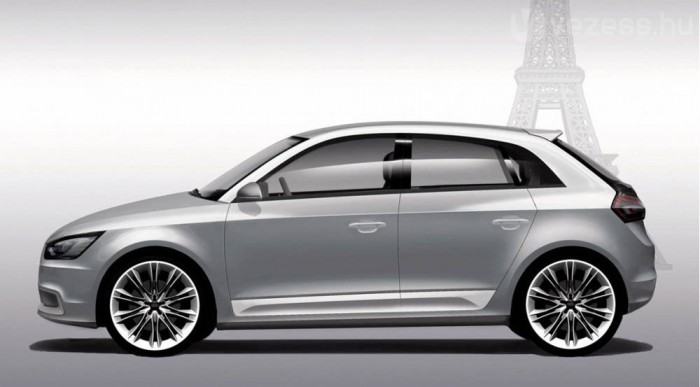 Ötajtós és kabrió is lesz a kis Audiból 4 | Vezess Az ötajtós praktikusabb