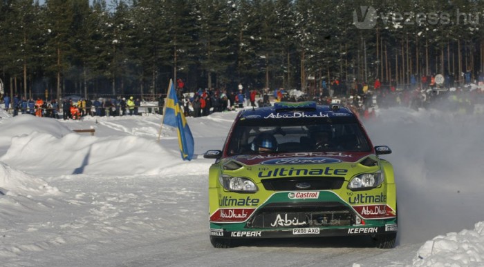 Hirvonen száguld, Loeb üldözi, Räikkönen küzd 6