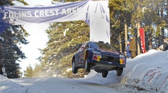 Hatalmas ugrások a svéd ralin - videó