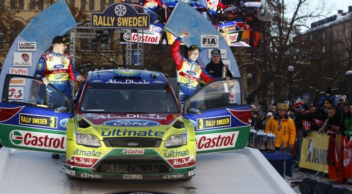 Mikko Hirvonen nyerte a svéd ralit 6