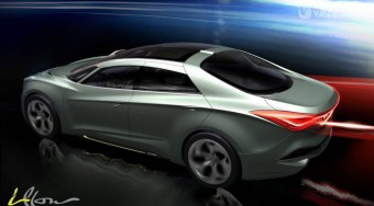 Napelemes Hyundai-tanulmány Genfben