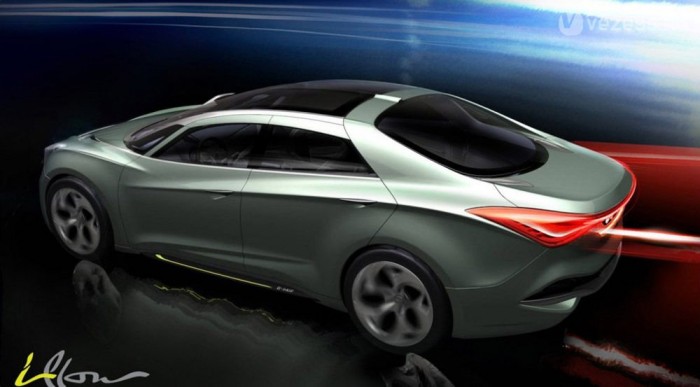 Napelemes Hyundai-tanulmány Genfben