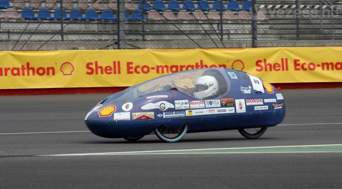 Óbudai Egyetem tavalyi járműve