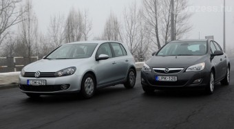 Teszt: az új Astra jobb a Golfnál?