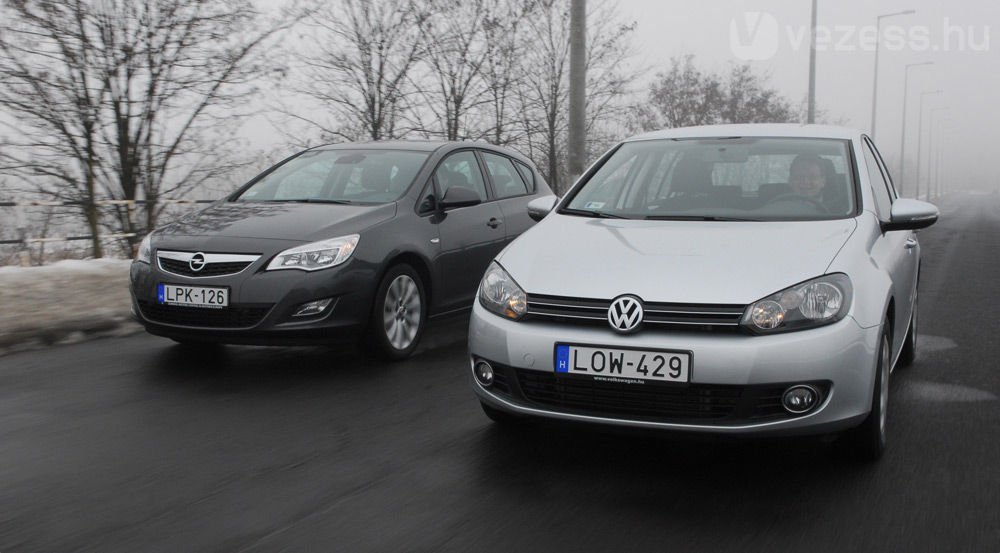 Opel Astra 1.6 vs Volkswagen Golf 1.4 TSI - AutoManiac