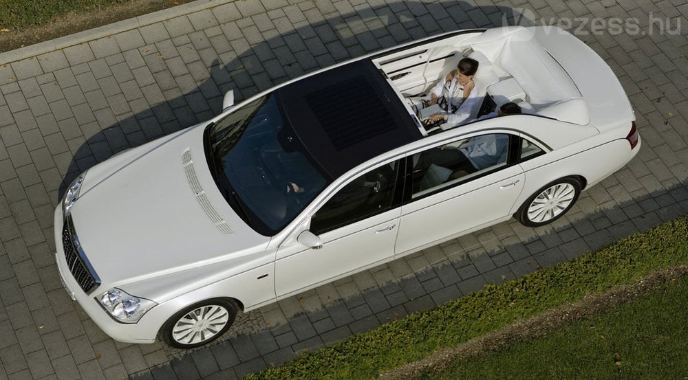 Maybach Landaulet vászontetővel