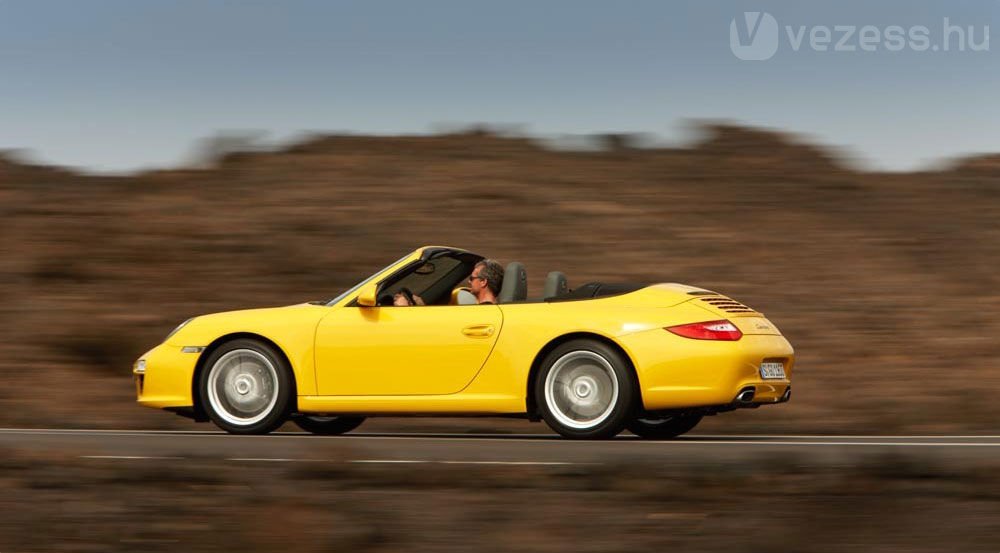 Nagyon sikeres a 911 Cabriolet