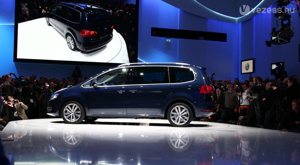 Világpremier: Volkswagen Sharan 5