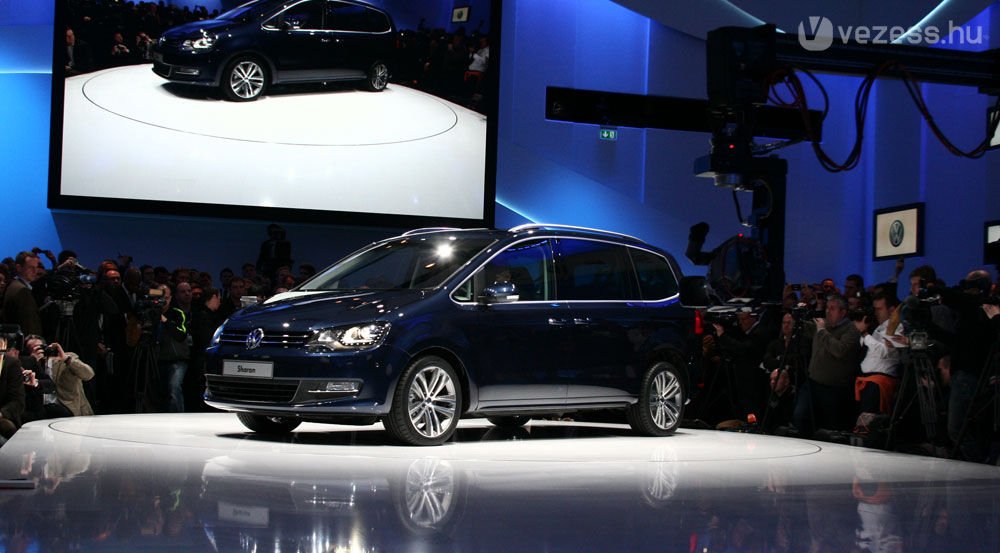 Világpremier: Volkswagen Sharan 6