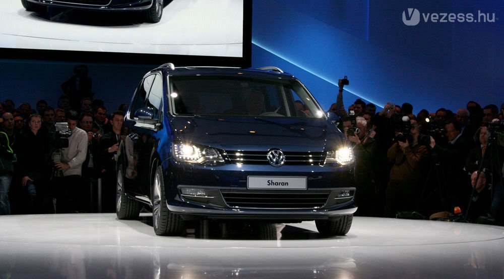 Világpremier: Volkswagen Sharan 8