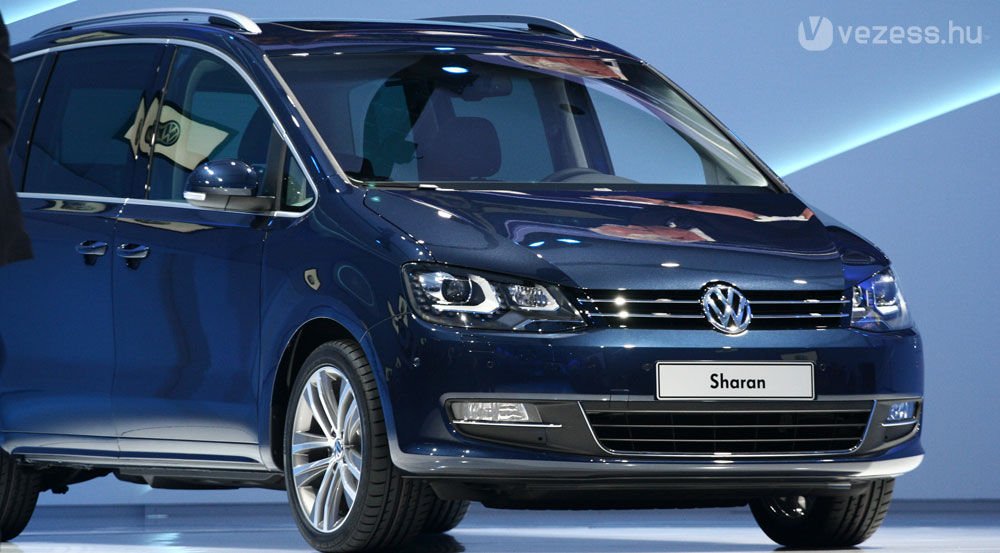 Világpremier: Volkswagen Sharan 9