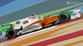 F1: Liuzzi örül a pontnak, Sutil bosszús