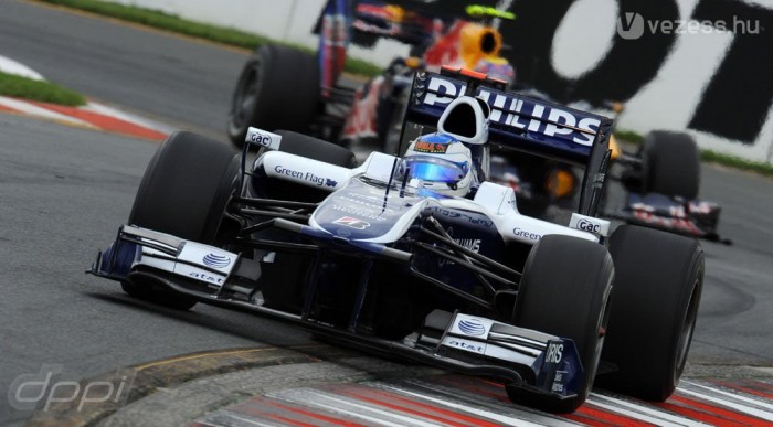 F1: Barrichello több kerékcserét várt 6 | Vezess A szerencsén múlott, hogy nyolcadik lett