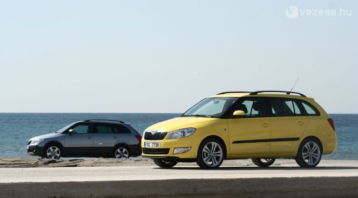 Már nem csak a kombiból van Scout a Fabiánál, igaz mi is csak képen láttuk még