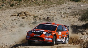 Így látnak a raliautók pilótái - videó