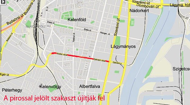 Elkészül a dél-budai tehermentesítő út