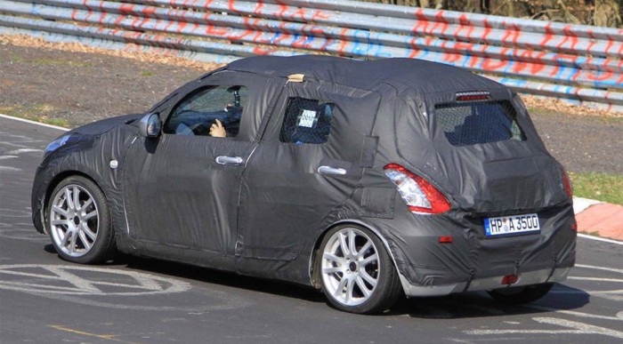 Kémfotók az új Suzuki Swiftről 4 | Vezess Sportmodell lehet: nagy felni, a kasztni leültetve