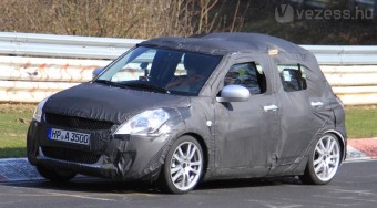 Kémfotók az új Suzuki Swiftről