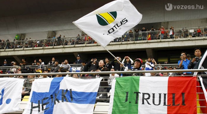 F1: Megint a Lotus a legjobb újonc 6 | Vezess Akadnak szurkolóik is