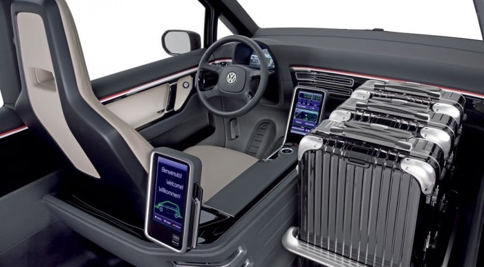 A csomagok a sofőr mellé kerülnek