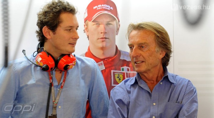 Elkann és Montezemolo 