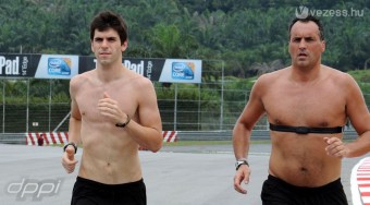 F1: Az edzés miatt villog az újonc